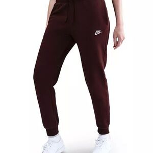 Nike Burgundy Sweatpants